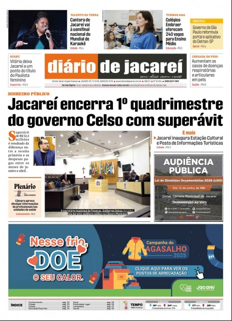 De 07 a 13 de junho de 2025